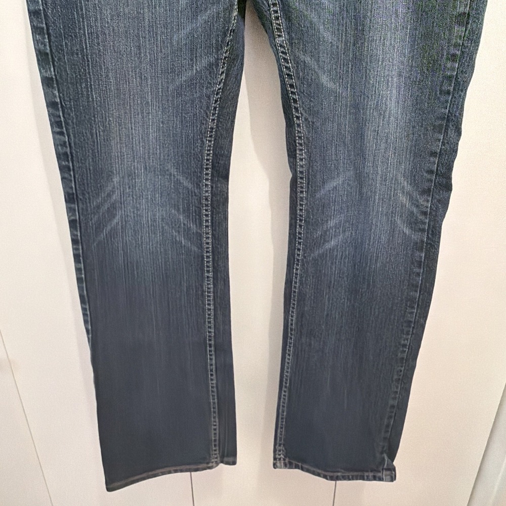 Cody James Jackson‎ Slim Straight Jeans Men's 34x31 Whiskered Stretch Cowboy - Picture 3 of 9